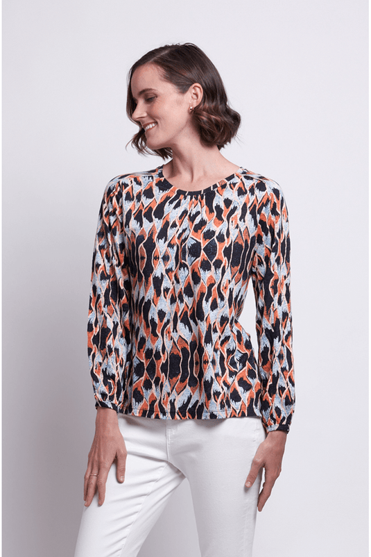 Foil Womens Gathering Heights Top