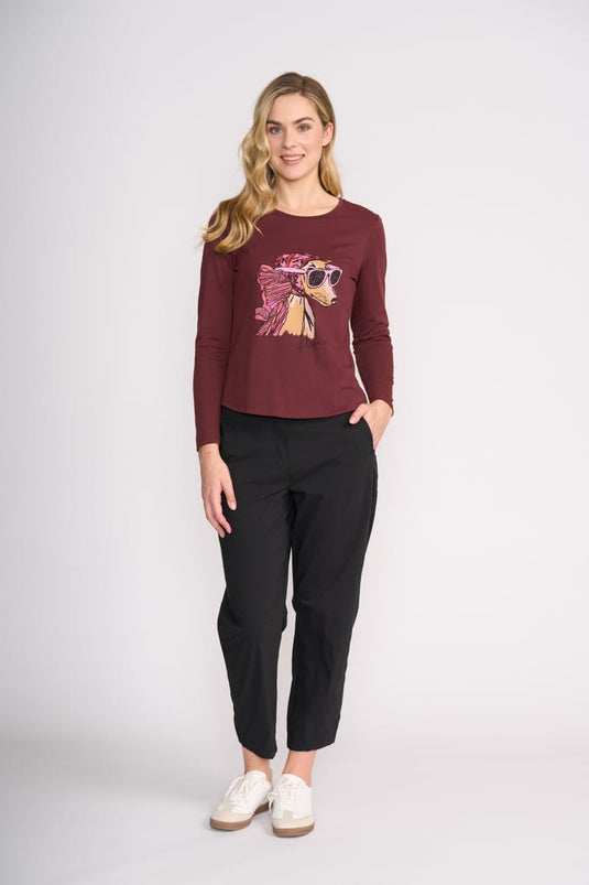 Foil Womens Art and Soul Top - Pucci