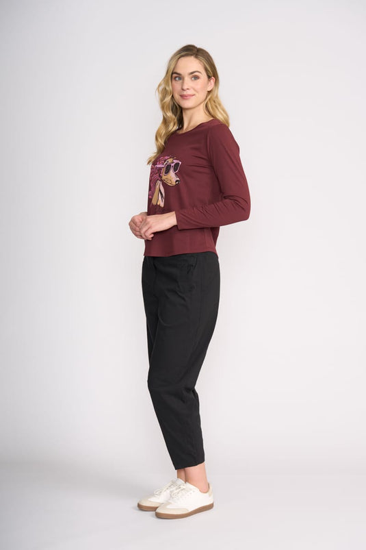 Foil Womens Art and Soul Top - Pucci