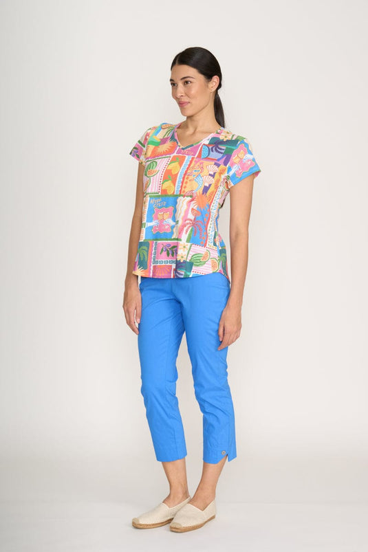 Foil Womens V's So Fine Tee