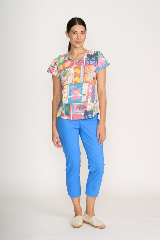 Foil Womens V's So Fine Tee
