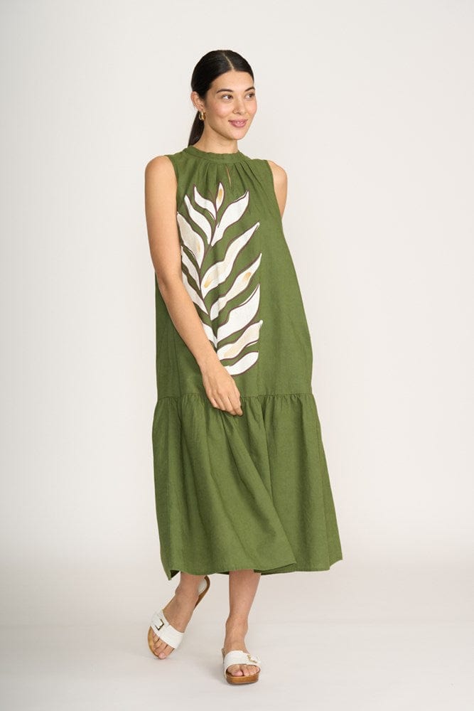 Load image into Gallery viewer, Foil Womens To The Max Dress - Palm Life
