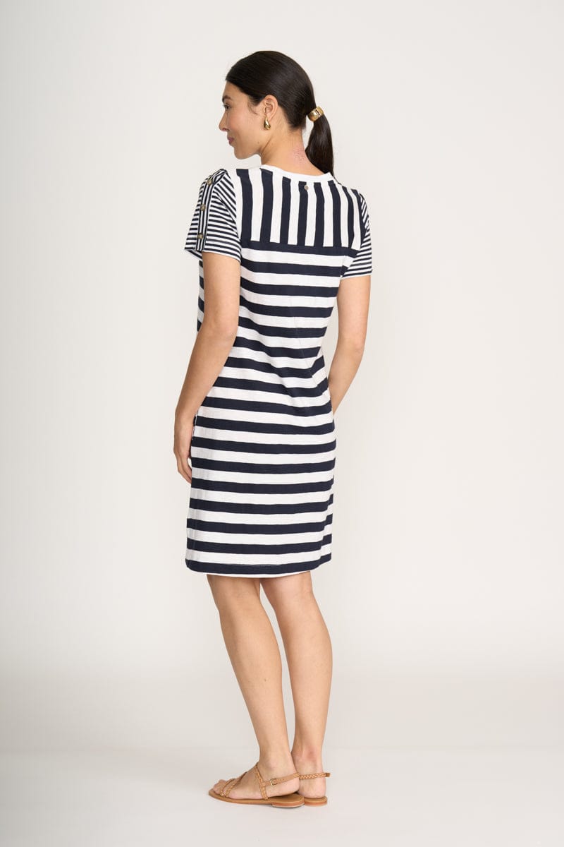 Load image into Gallery viewer, Foil Womens Worth The Hype Dress - Stripe Mix
