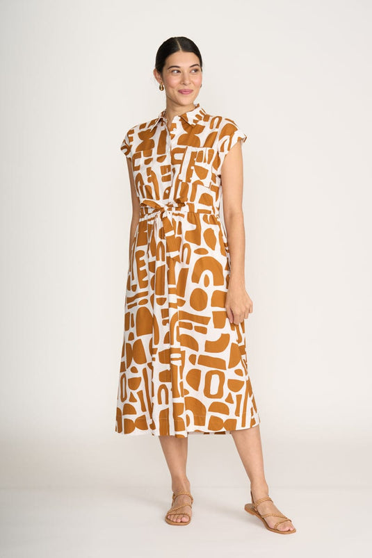 Foil Womens Born Free Dress
