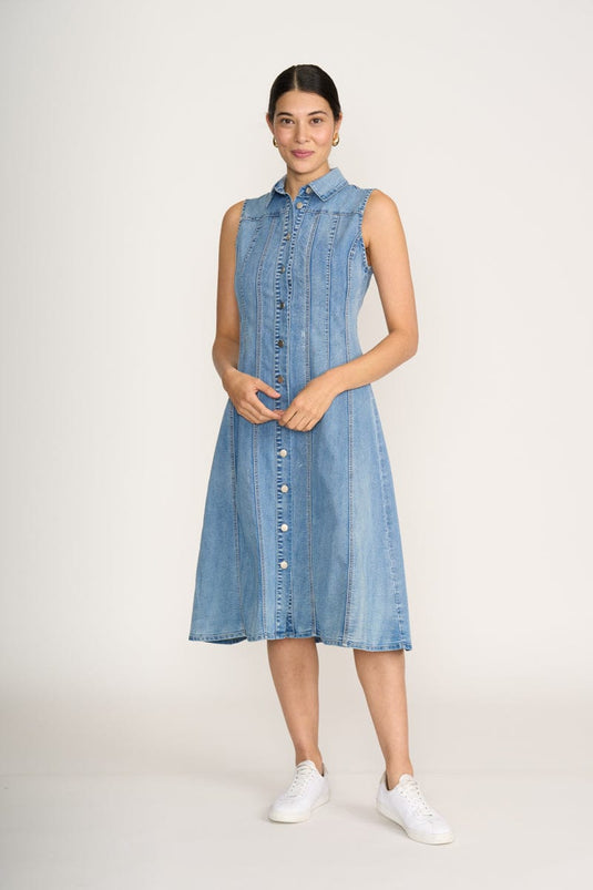 Foil Womens Jean-Eration Dress