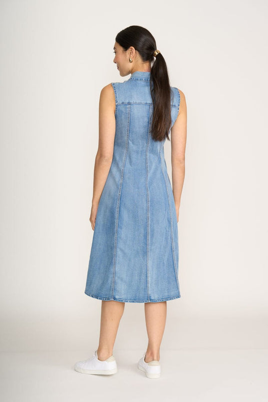Foil Womens Jean-Eration Dress