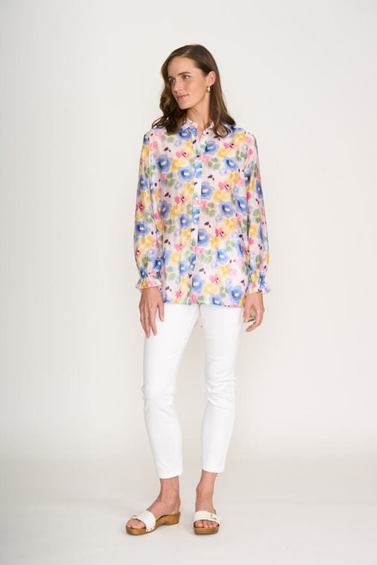 Foil Womens Blissful Top - Pansy