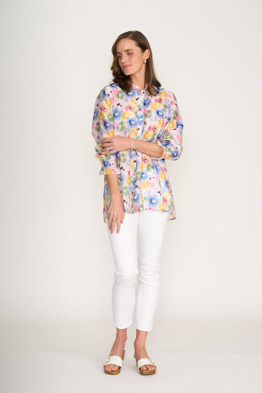 Foil Womens Blissful Top - Pansy