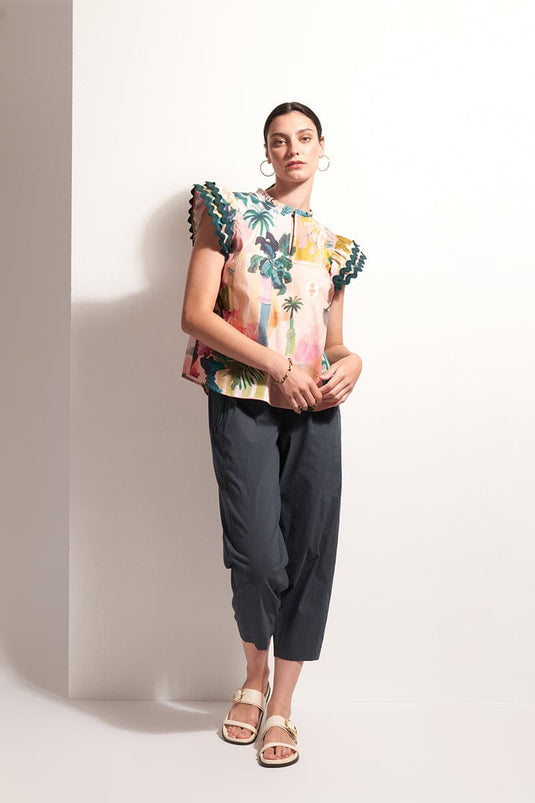Foil Womens Swell Times Top - Atrium