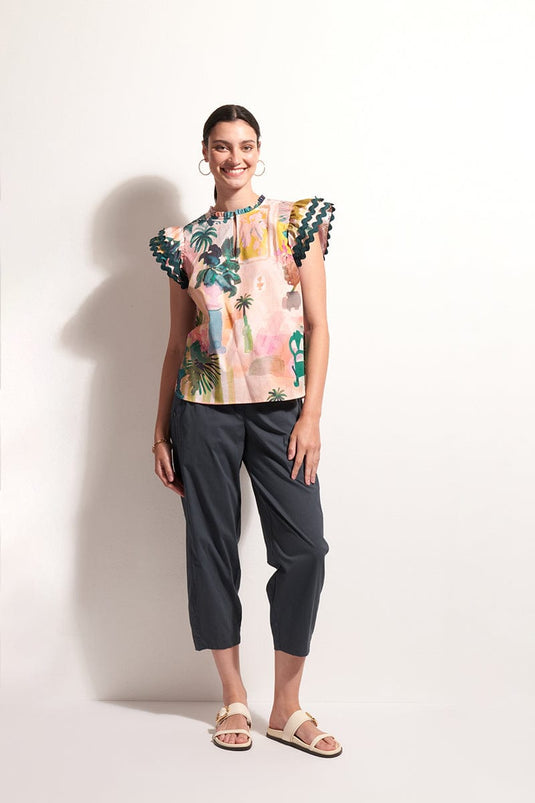 Foil Womens Swell Times Top - Atrium