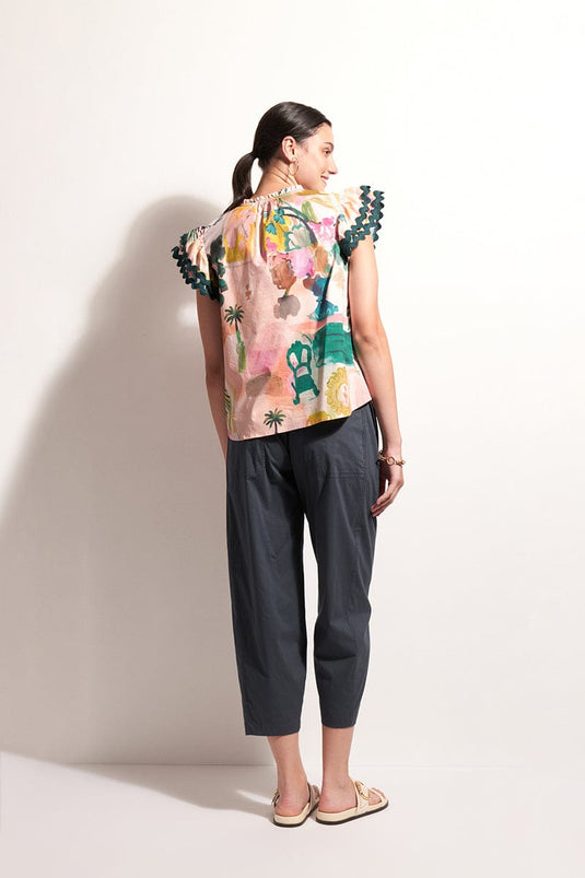Foil Womens Swell Times Top - Atrium