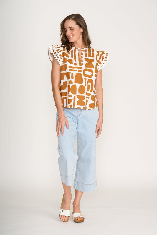 Foil Womens Swell Times Top - Urban Impression