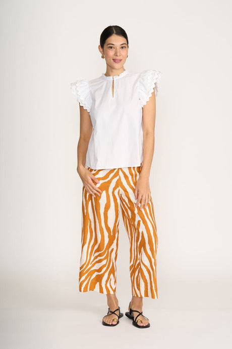 Foil Womens Swell Times Top - White