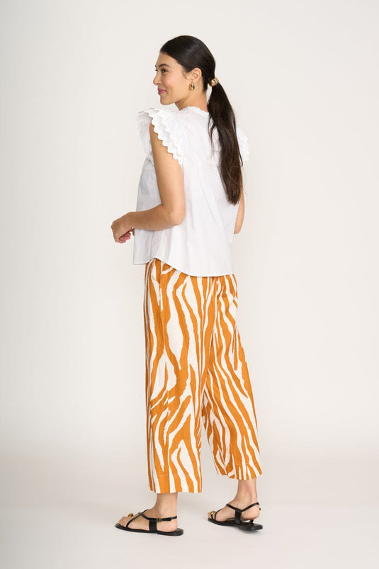 Foil Womens Swell Times Top - White