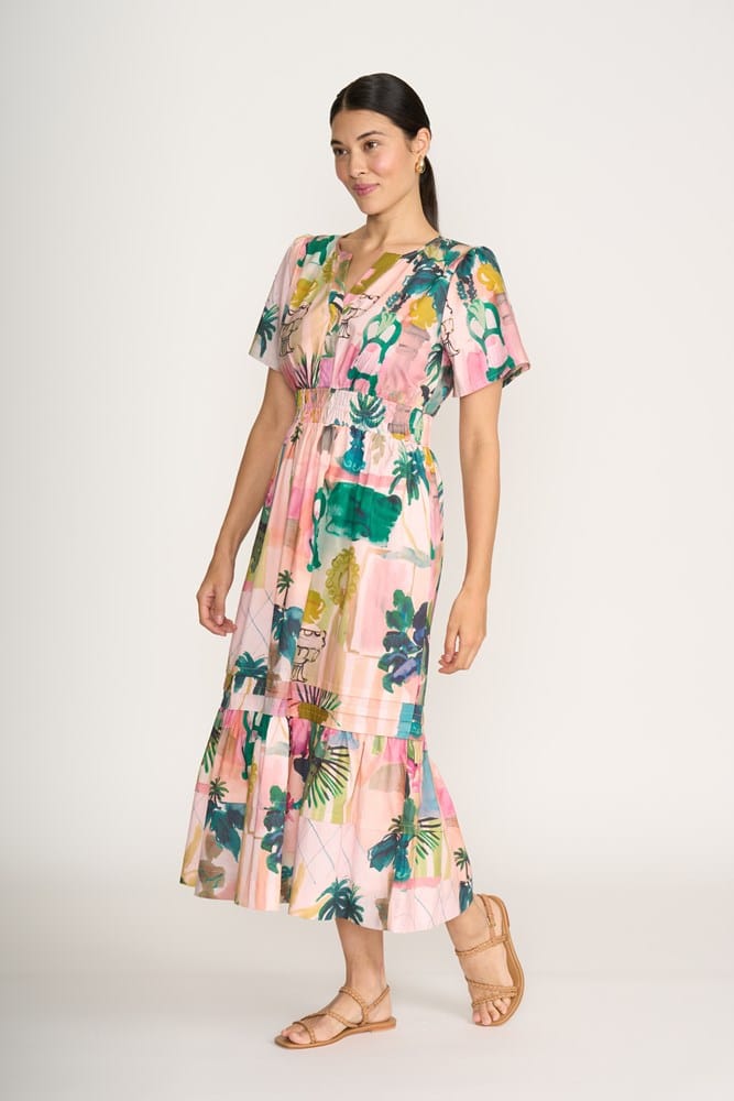 Load image into Gallery viewer, Foil Womens Joyous Dress - Atrium
