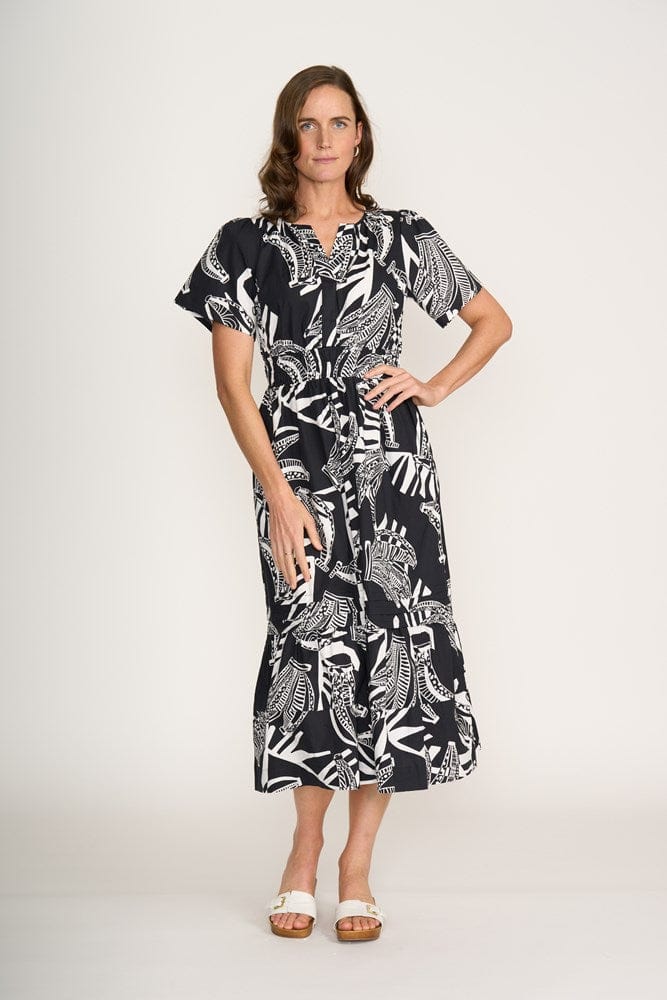 Load image into Gallery viewer, Foil Womens Joyous Dress - Going Bananas
