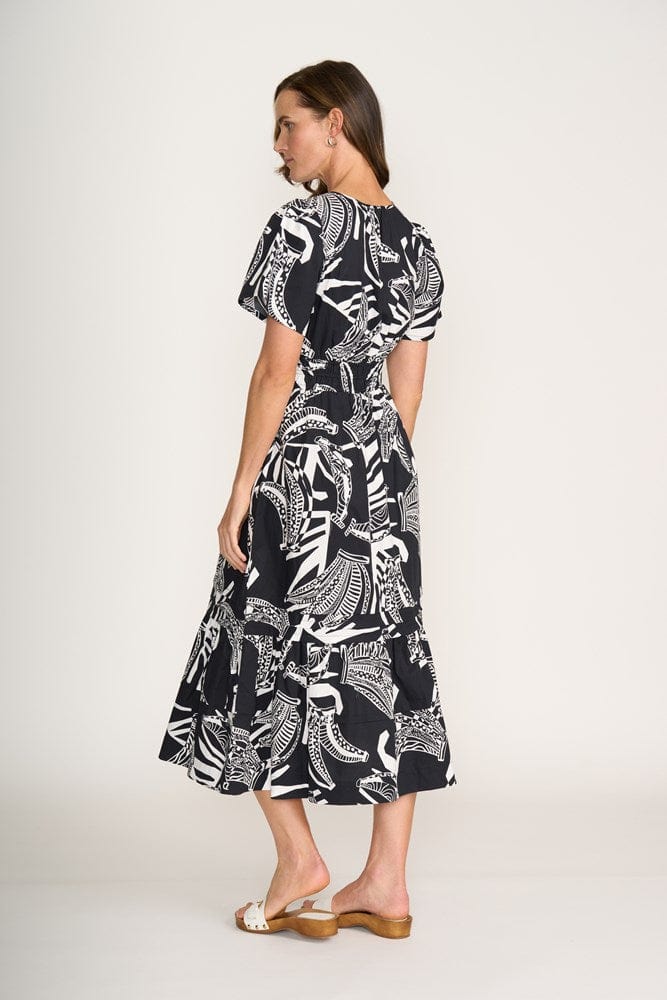 Load image into Gallery viewer, Foil Womens Joyous Dress - Going Bananas
