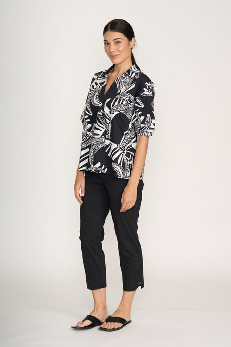 Foil Womens Good Impression Top - Going Bananas