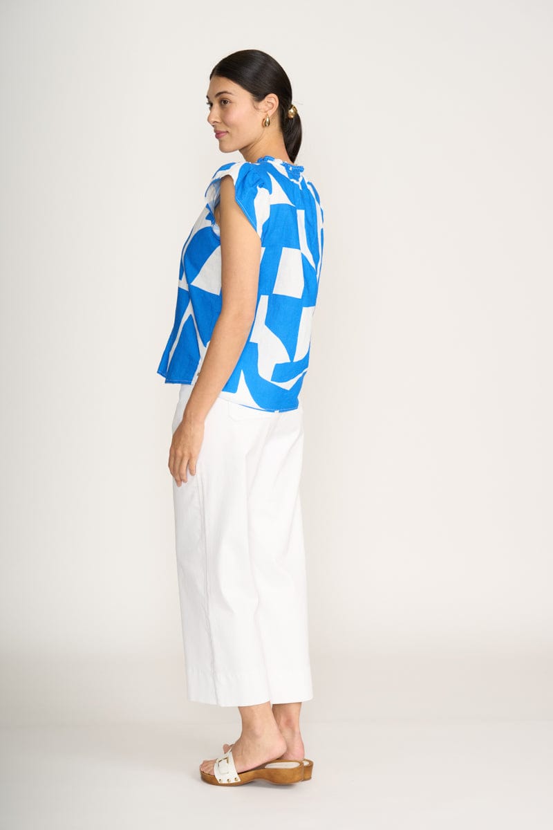 Load image into Gallery viewer, Foil Womens As A Button Top - Reflection
