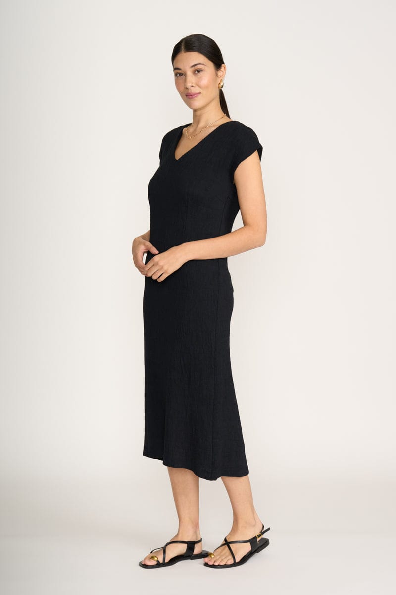 Load image into Gallery viewer, Foil Womens High Spirits Dress - Black

