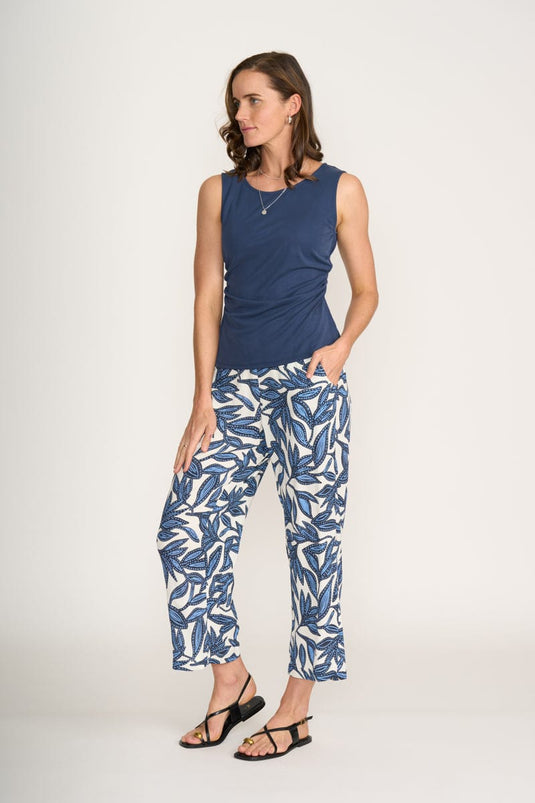 Foil Womens High Flyer Tank - Indigo