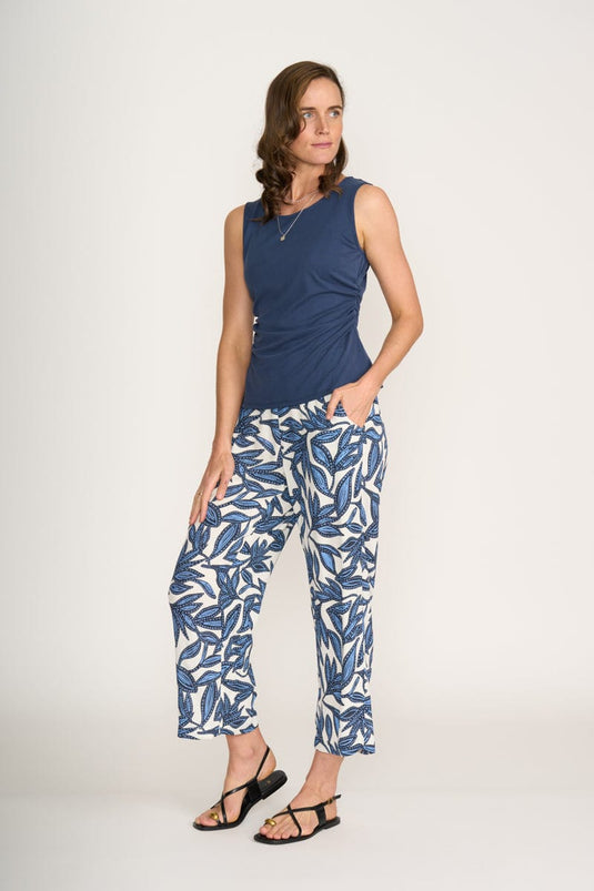 Foil Womens High Flyer Tank - Indigo