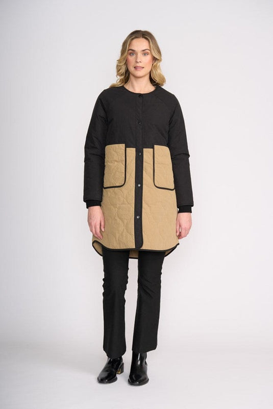 Foil Womens Hidden Talent Reversible Coat