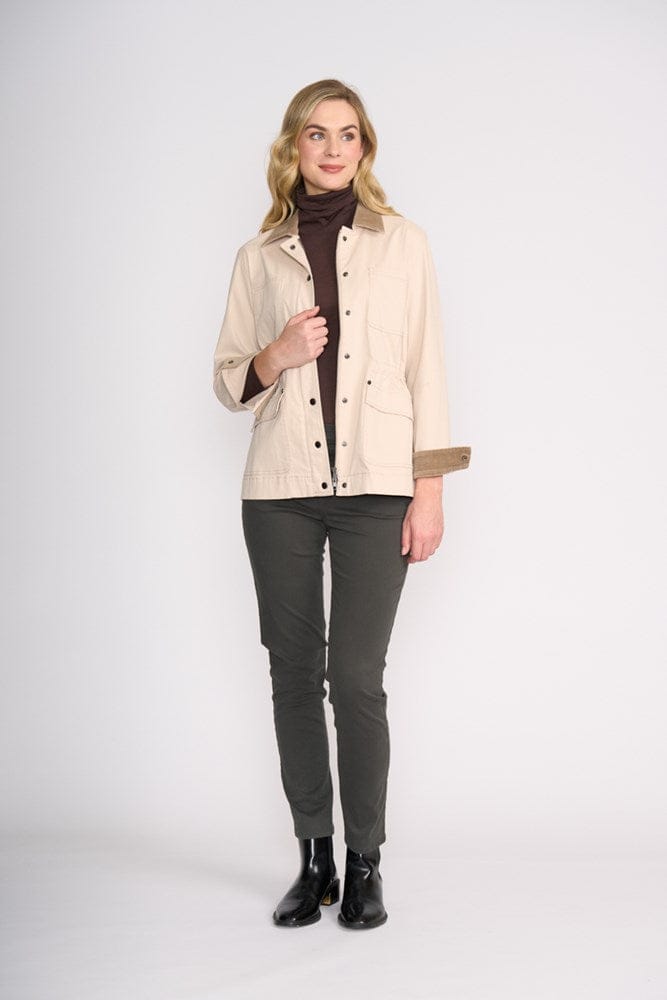 Load image into Gallery viewer, Foil Womens Hidden Treasures Jacket - Cashmere

