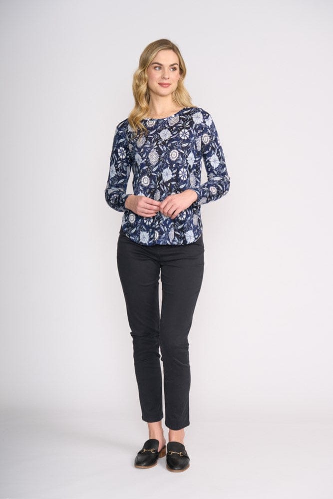 Load image into Gallery viewer, Foil Womens Holey Moley Trousers - Deep Indigo
