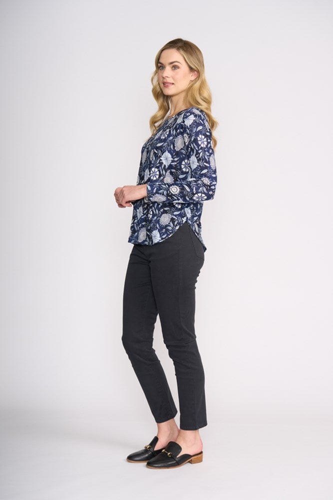 Load image into Gallery viewer, Foil Womens Holey Moley Trousers - Deep Indigo
