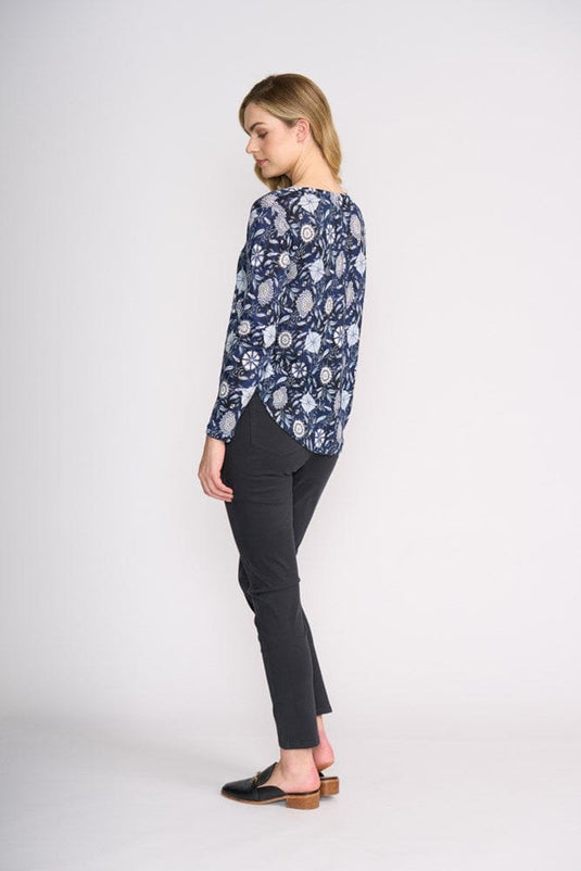 Foil Womens Holey Moley Trousers - Deep Indigo