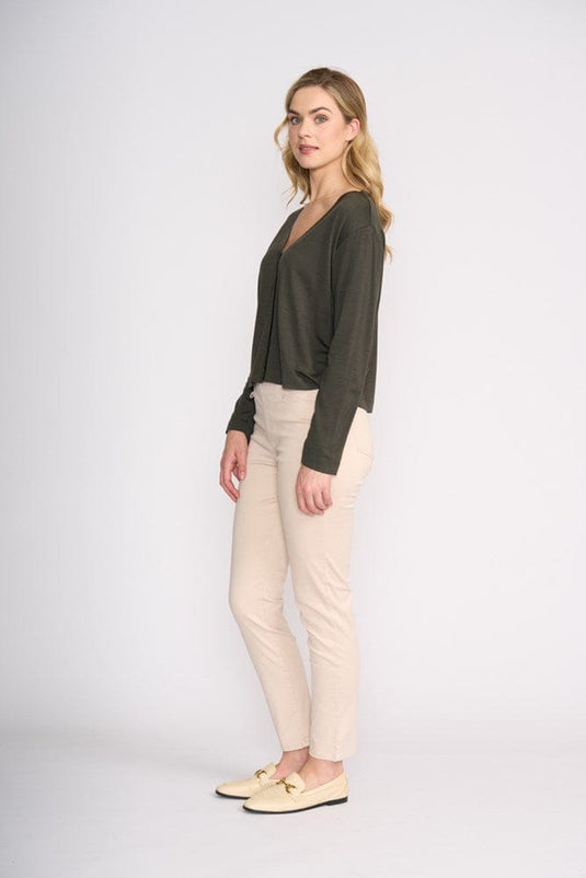 Foil Womens Holey Moley Trousers - Cashmere