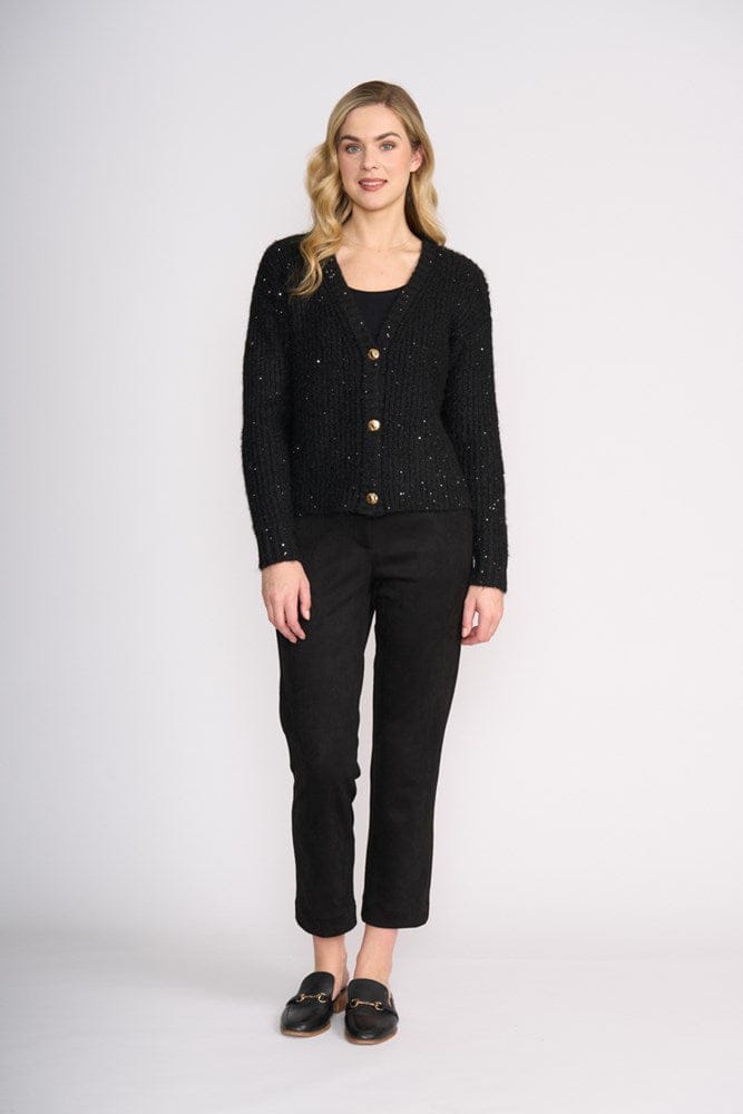 Load image into Gallery viewer, Foil Womens Glow Getter Cardi - Black
