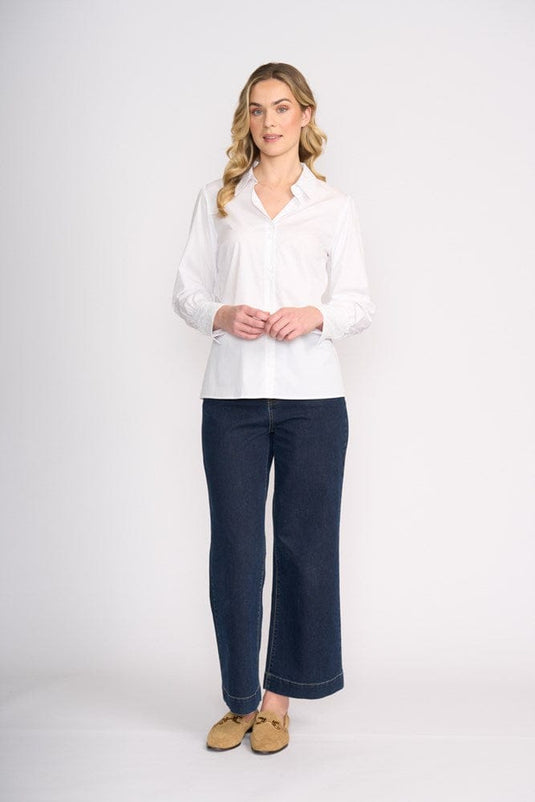 Foil Womens Daisy Chain Shirt - White