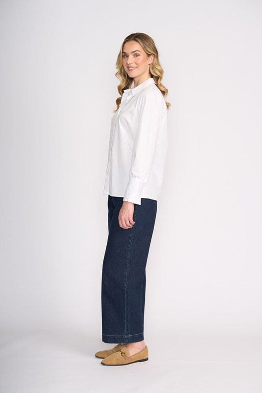 Foil Womens Daisy Chain Shirt - White