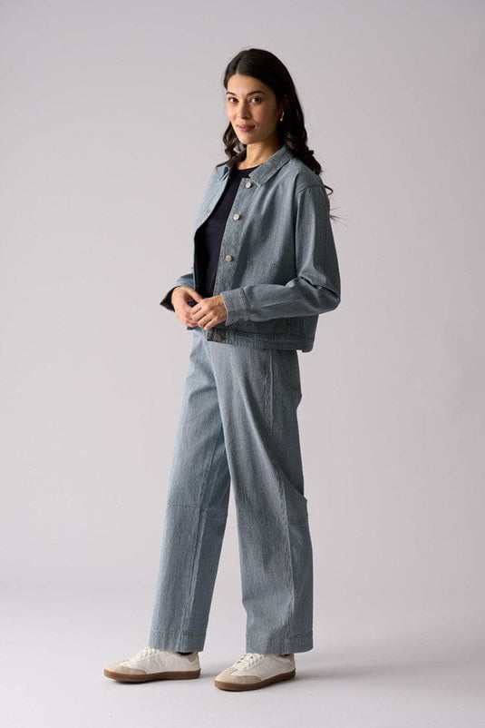 Foil Womens Line By Line Jacket - Stripe