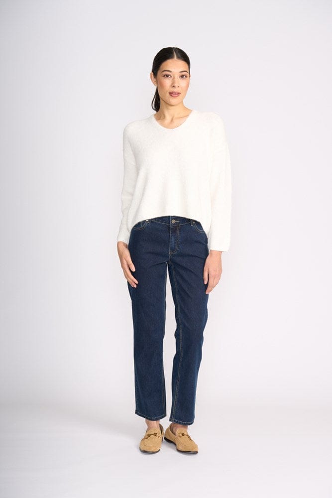 Load image into Gallery viewer, Foil Womens Lola Jean - Dark Wash
