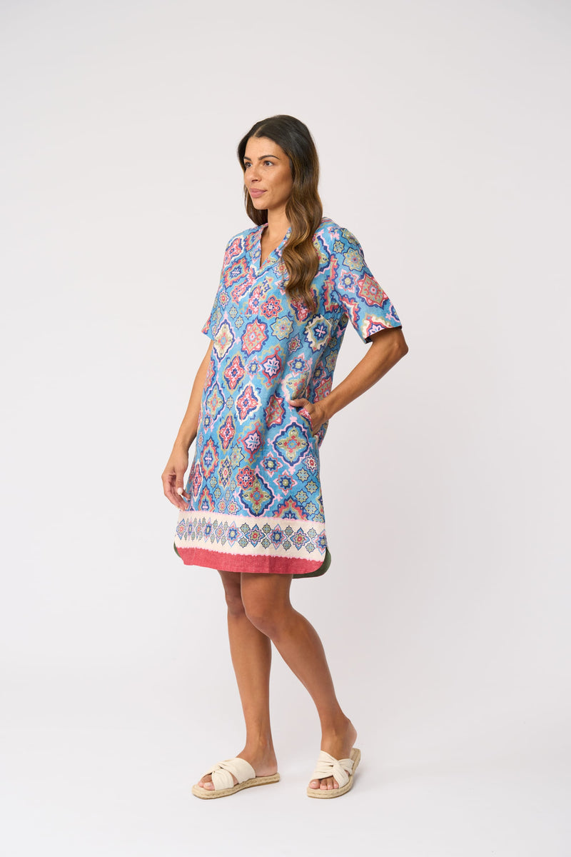 Load image into Gallery viewer, Foil Womens Stitch Up Dress
