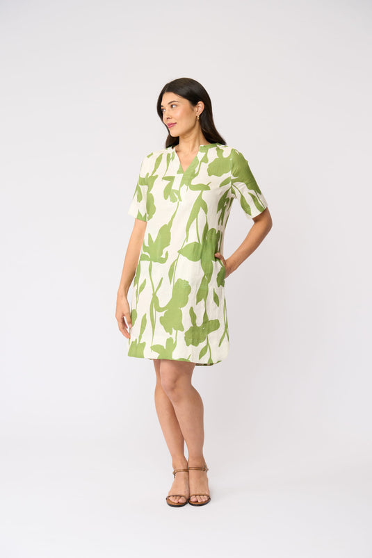 Foil Womens Stitch Up Dress