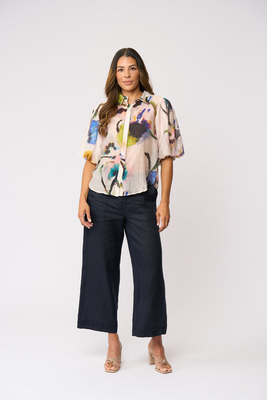 Foil Womens Bubble Trouble Blouse