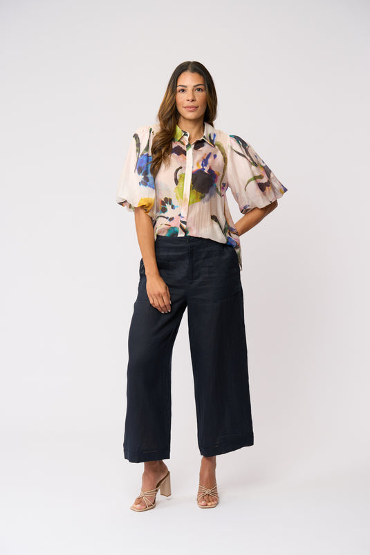 Foil Womens Bubble Trouble Blouse