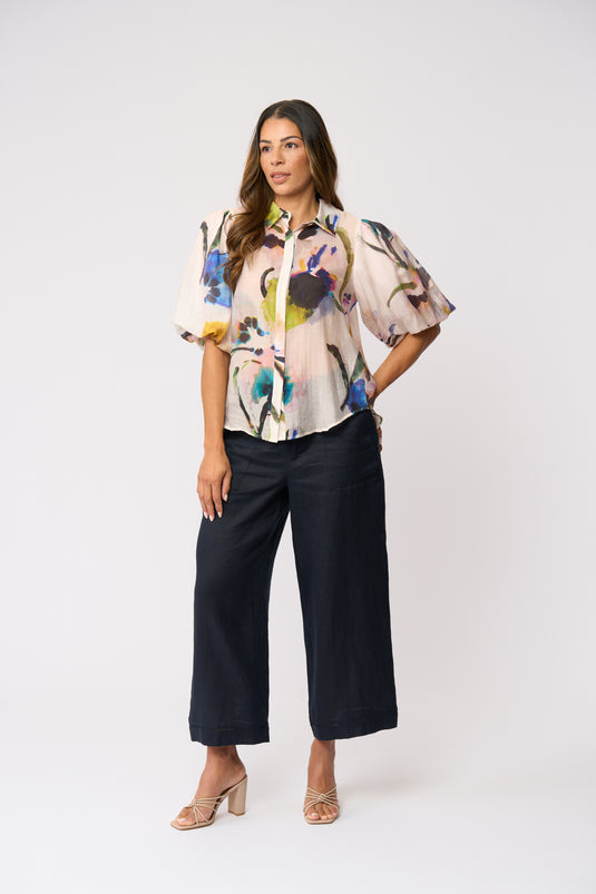 Foil Womens Bubble Trouble Blouse