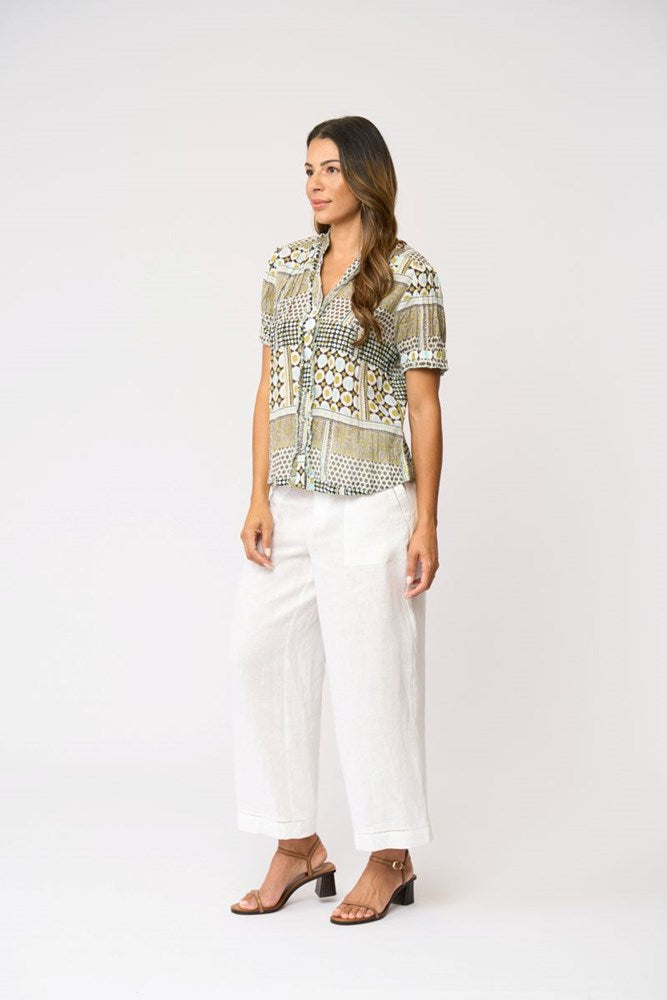 Load image into Gallery viewer, Foil Womens Crushing It Cap Sleeve Shirt
