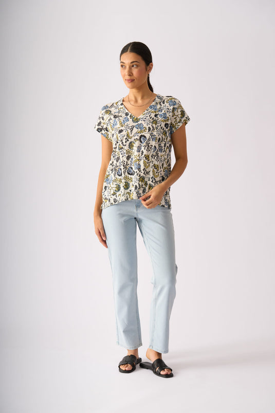Foil Womens Lola Jean - Stone Wash