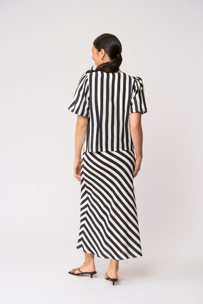 Load image into Gallery viewer, Foil Womens Stripe Right Top
