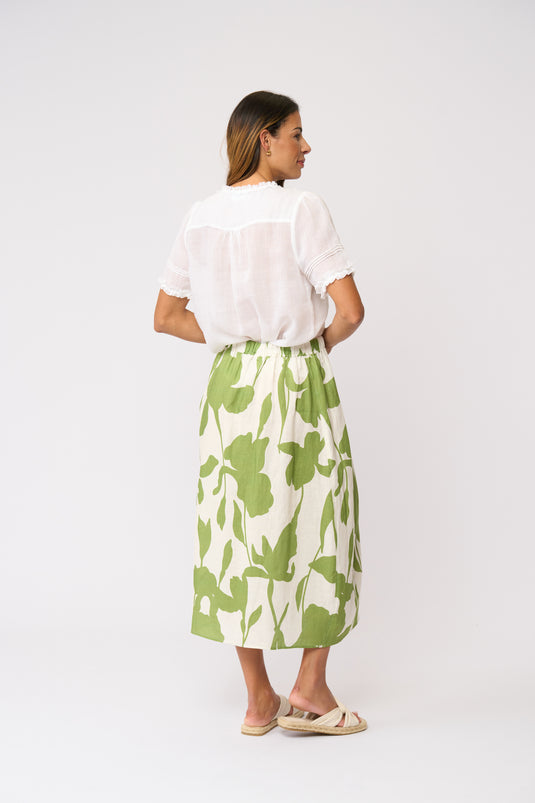 Foil Womens Speaks Volumes Skirt