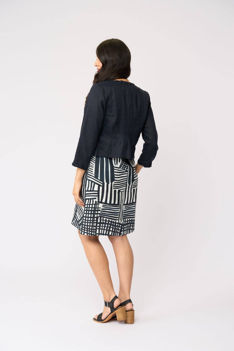 Load image into Gallery viewer, Foil Womens Braidy Bunch Jacket - True Navy
