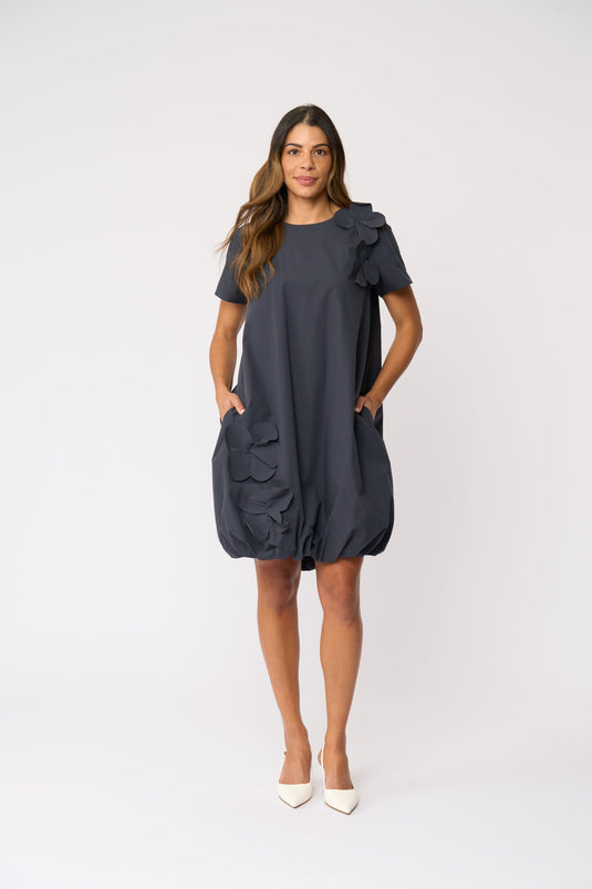 Foil Womens Flower Hour Dress