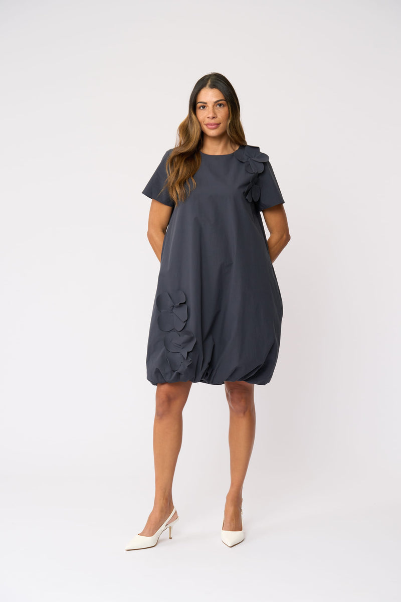 Load image into Gallery viewer, Foil Womens Flower Hour Dress
