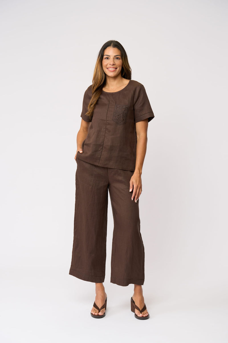 Load image into Gallery viewer, Foil Womens Top Rank Pant - Cocoa
